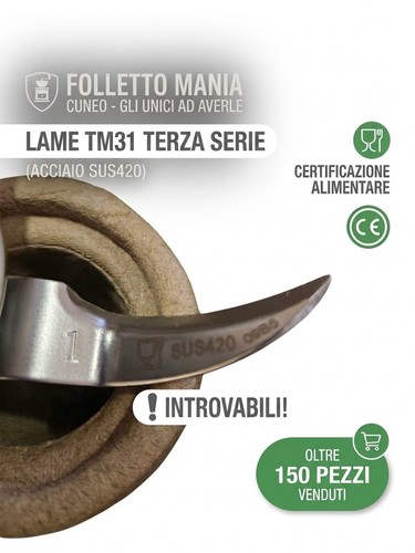 Coltelli lame tm31 acciaio - coltelli,